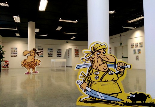 O Xoves inaugúrase a exposición de Luis Davila no Museo do Humor de Fene